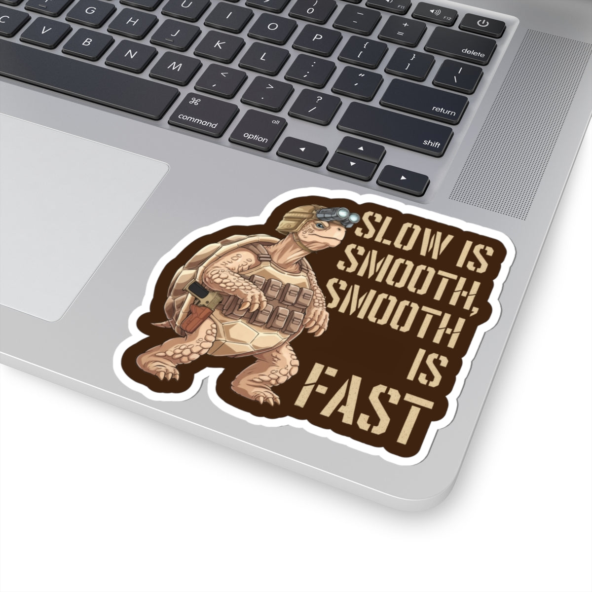 Slow is Smooth Sticker