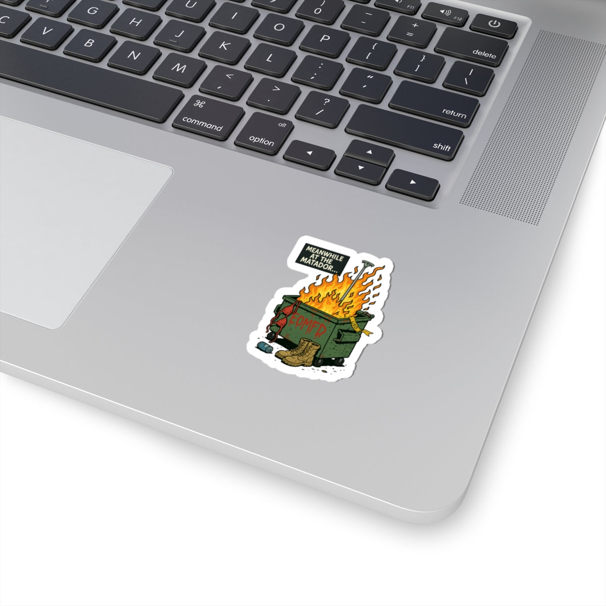 Meanwhile at the Matador Sticker