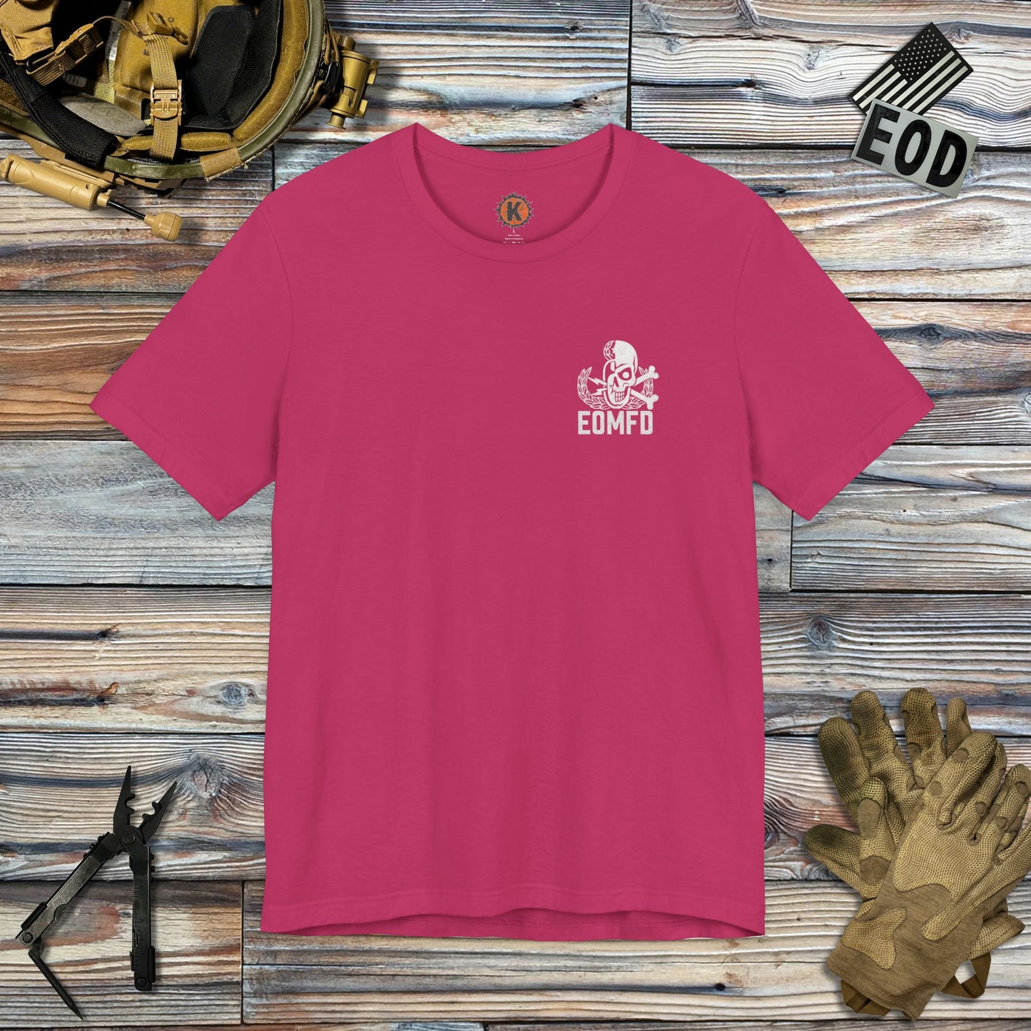 Bomb Disposal Formal (Back Print) T-Shirt