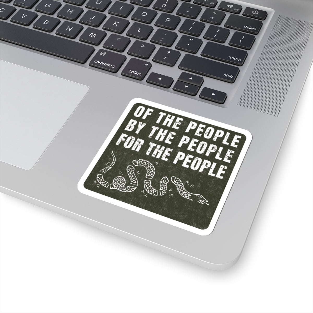 Of, By, and For the People Sticker