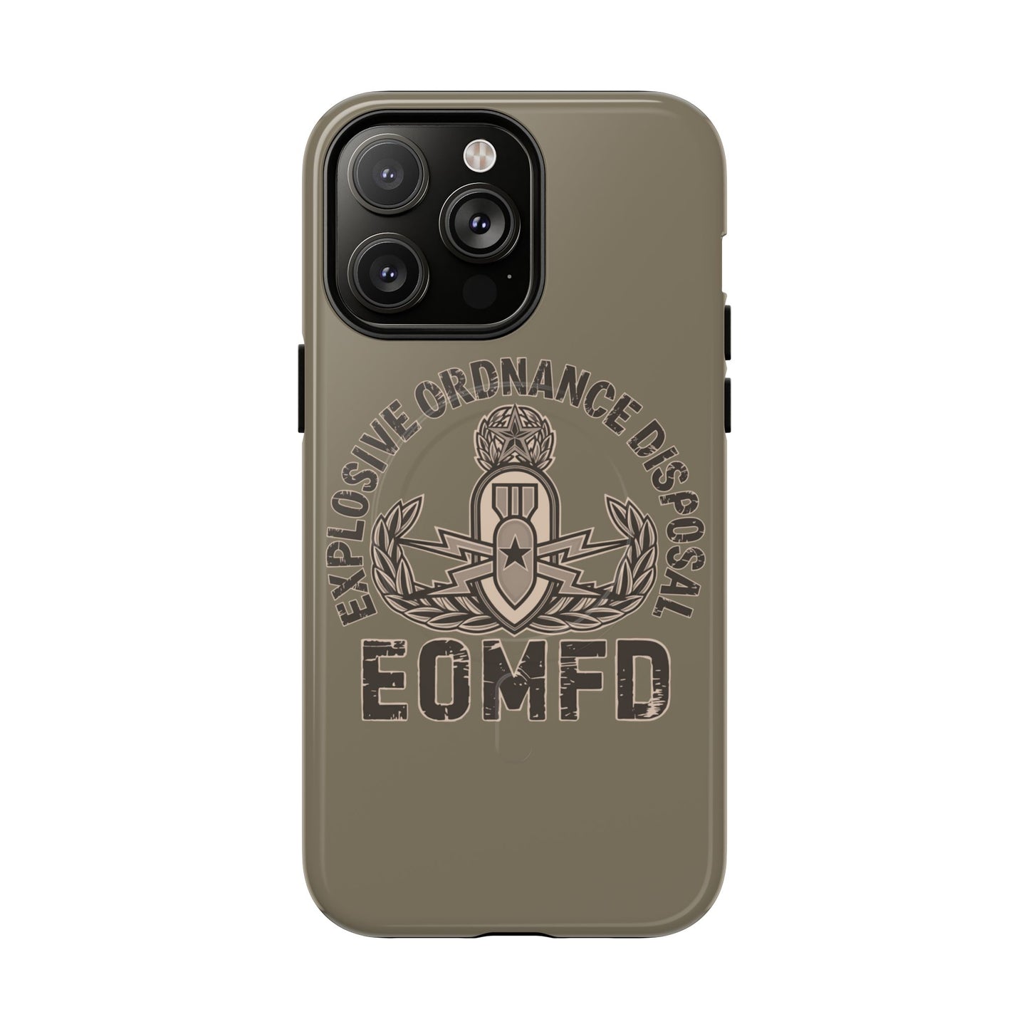 Subdued EOMFD Crab Tough Magnetic iPhone Case