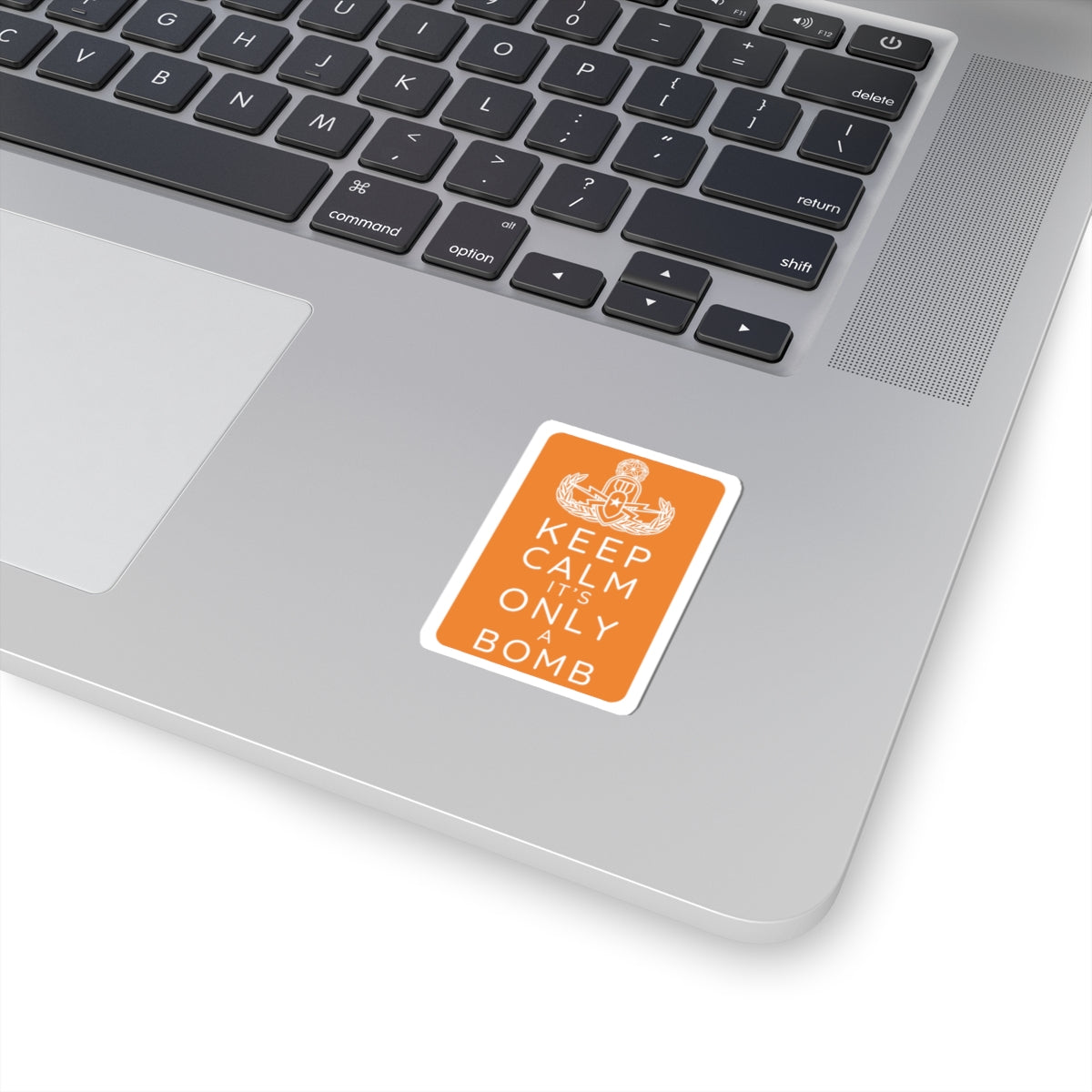 Keep Calm (Orange) Sticker