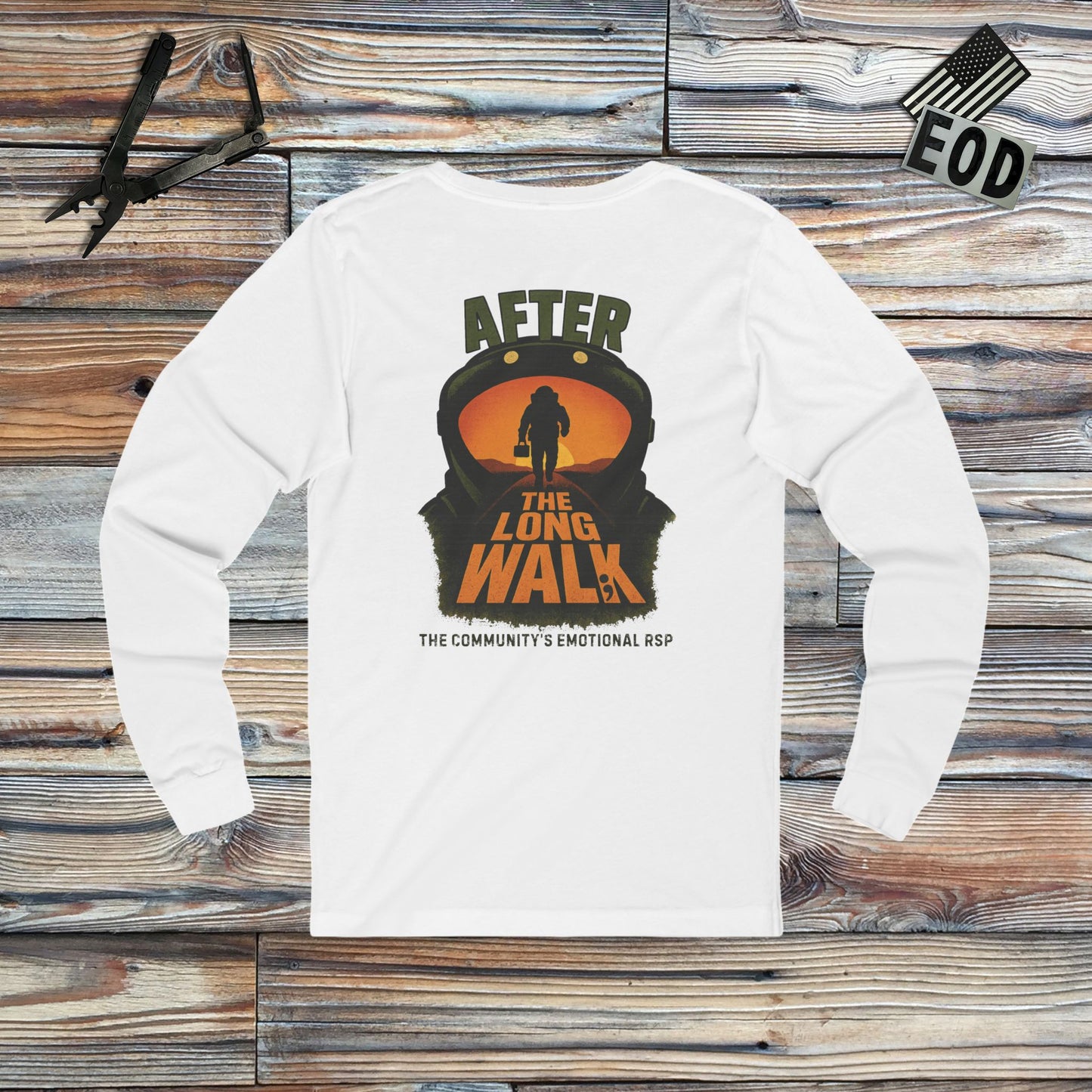 After the Long Walk (Back Print) Long Sleeve