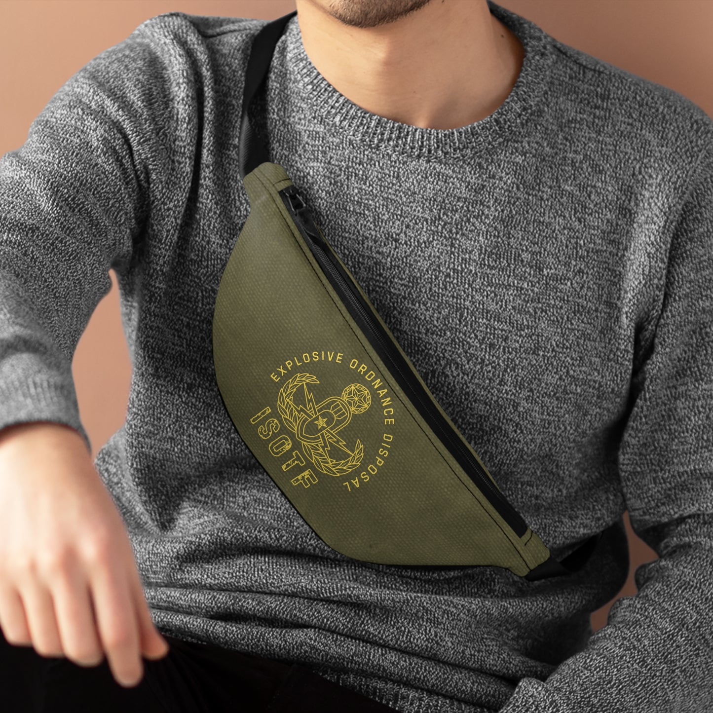 ISOTF Crab Canvas-print Sling Pack