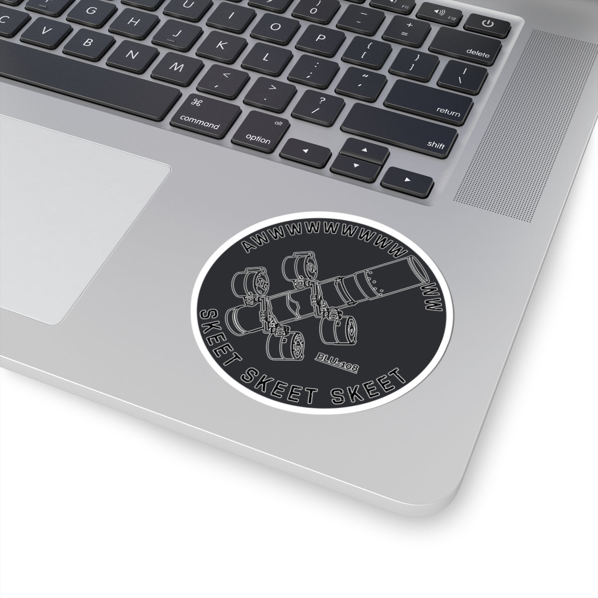 Skeet Skeet Skeet (Black) Sticker