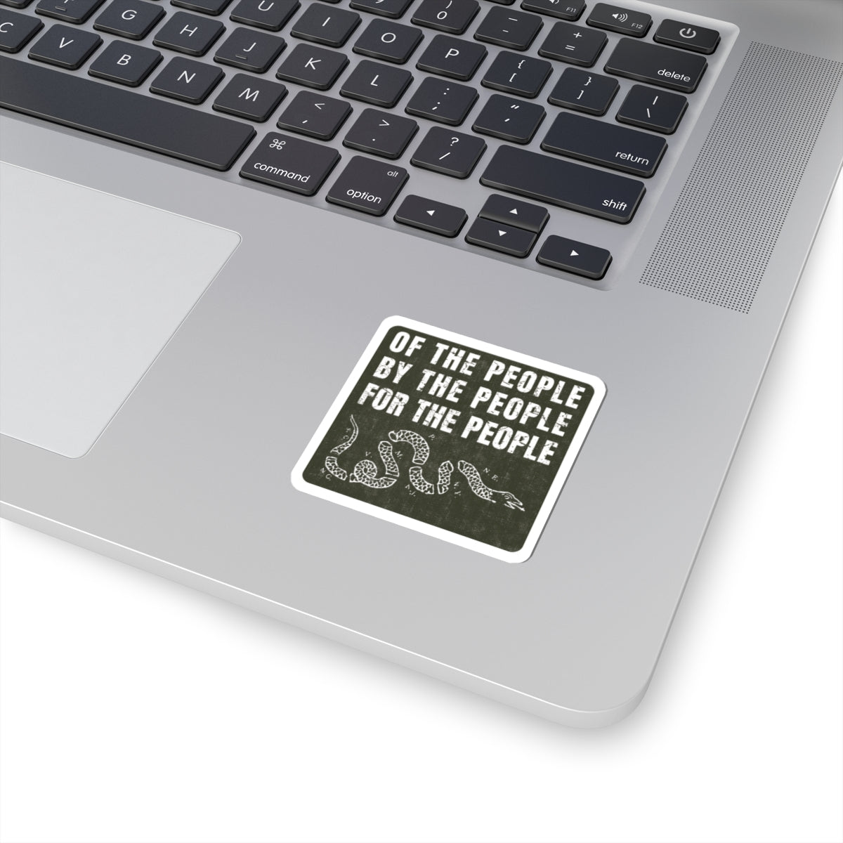 Of, By, and For the People Sticker