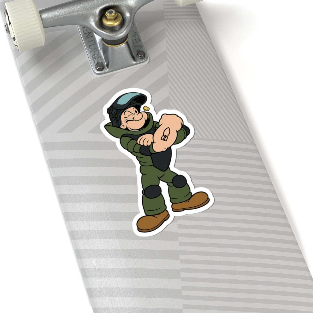 Strong to the Finish Sticker