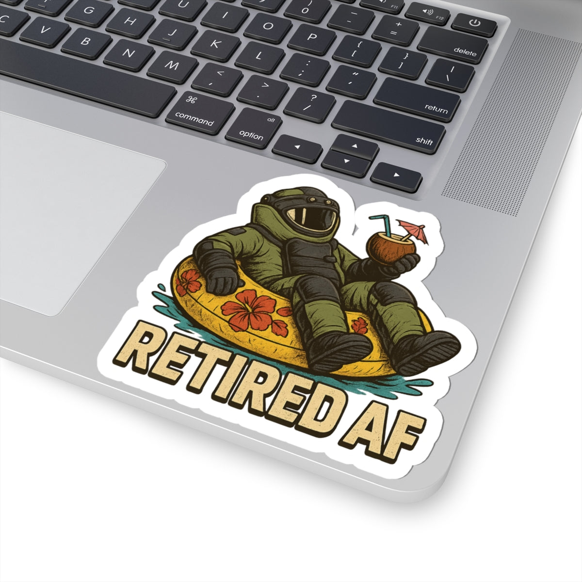 Retired AF Sticker