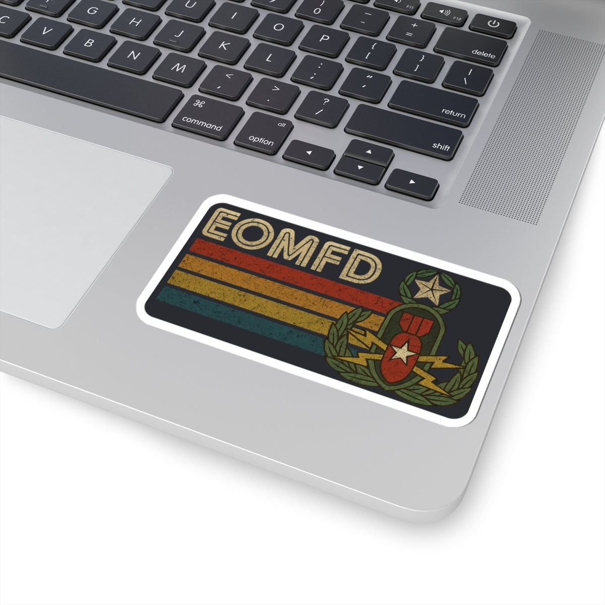 EOMFD Retro Sticker