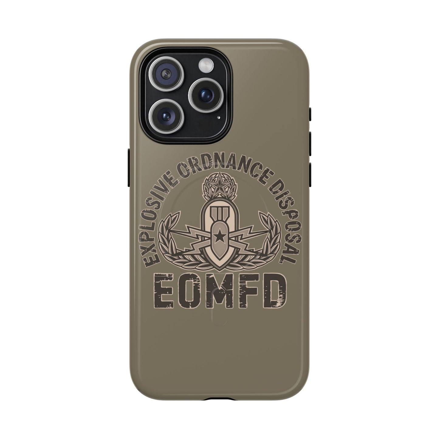 Subdued EOMFD Crab Tough Magnetic iPhone Case