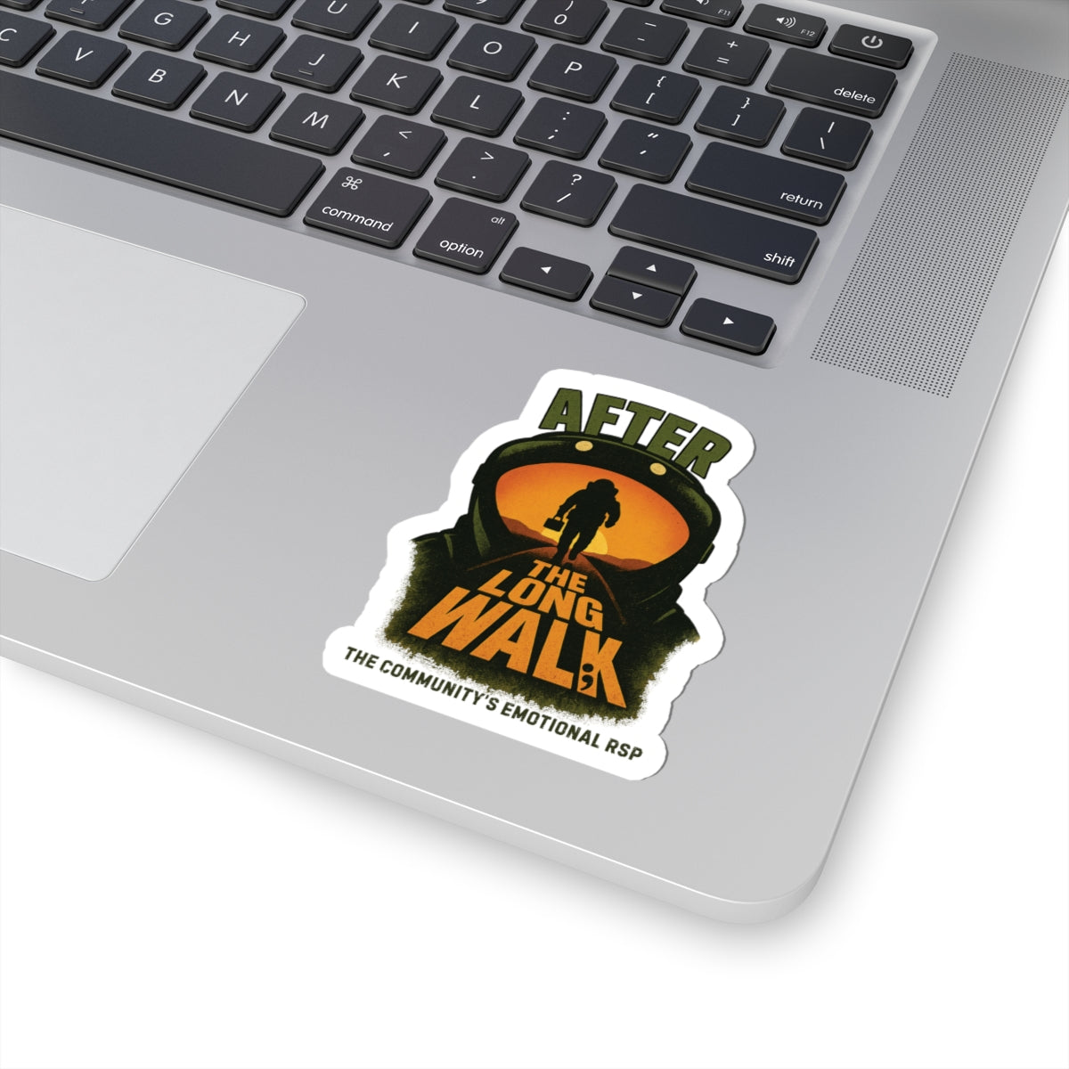 After the Long Walk Sticker
