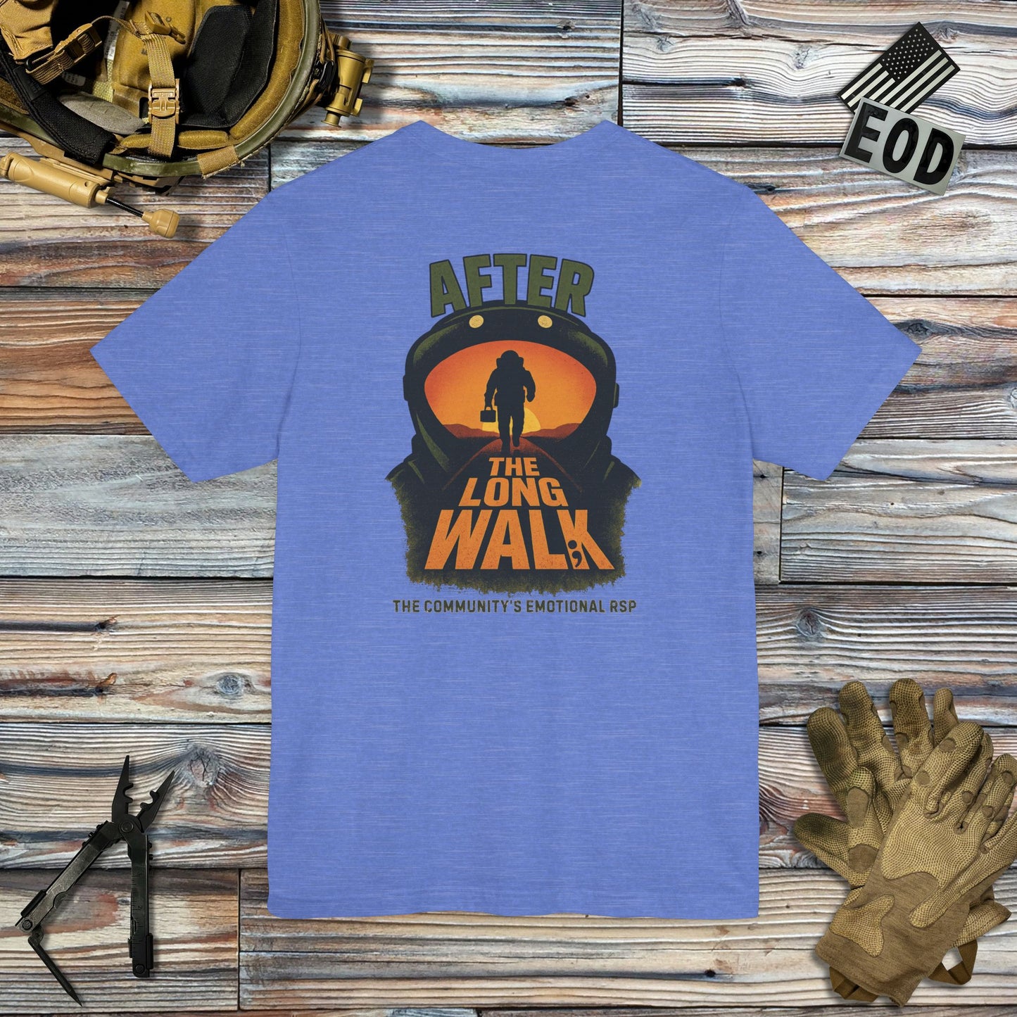 After the Long Walk (Back Print) T-Shirt