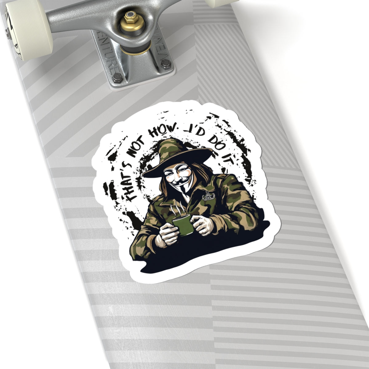 What the Fawkes Says Mk 1 Sticker