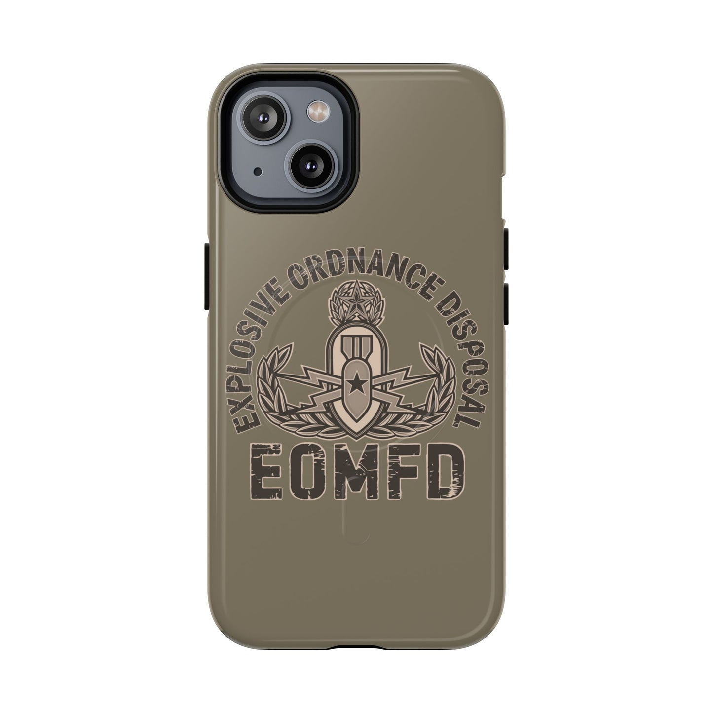Subdued EOMFD Crab Tough Magnetic iPhone Case
