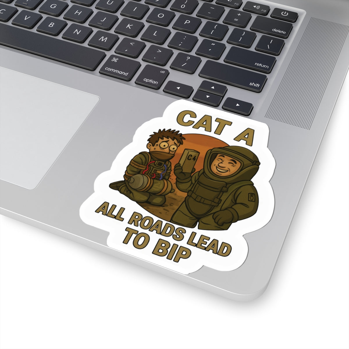 Cat A Sticker