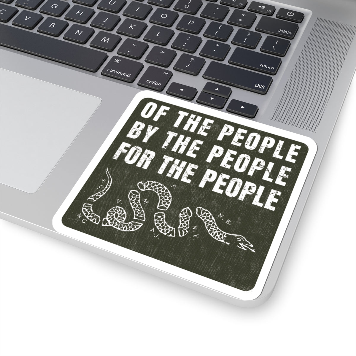 Of, By, and For the People Sticker