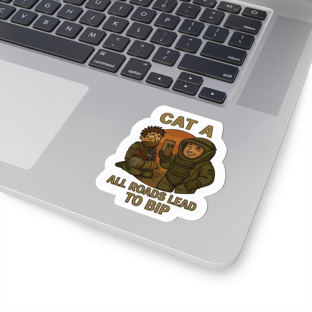 Cat A Sticker