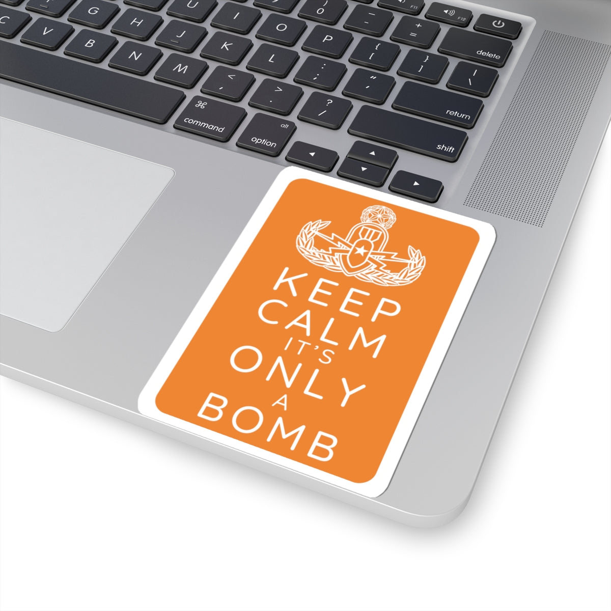 Keep Calm (Orange) Sticker