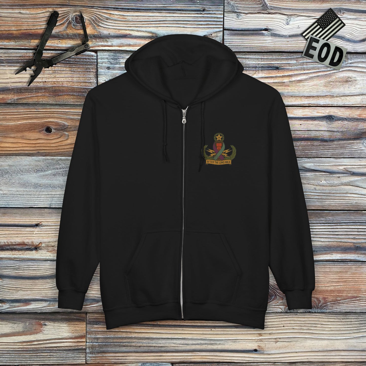 After the Long Walk Zipper Hoodie