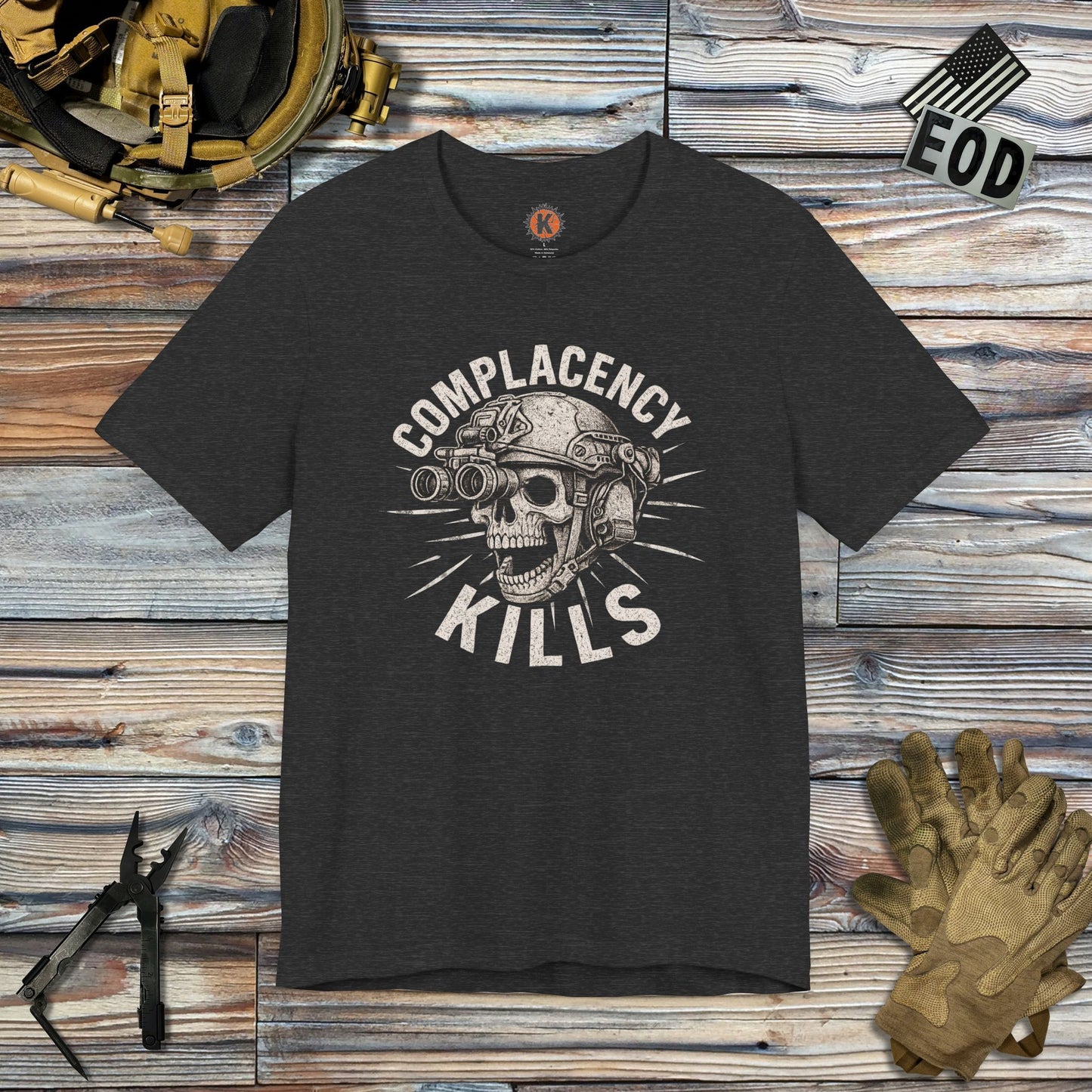 Complacency Kills Mk 2 T-Shirt