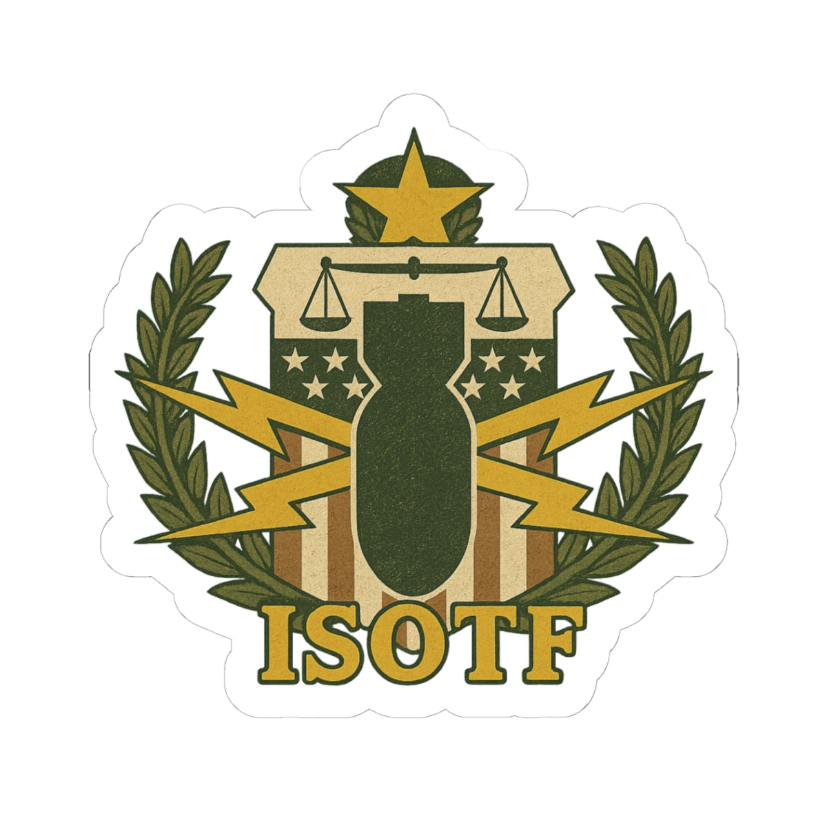 PSBT ISOTF Sticker