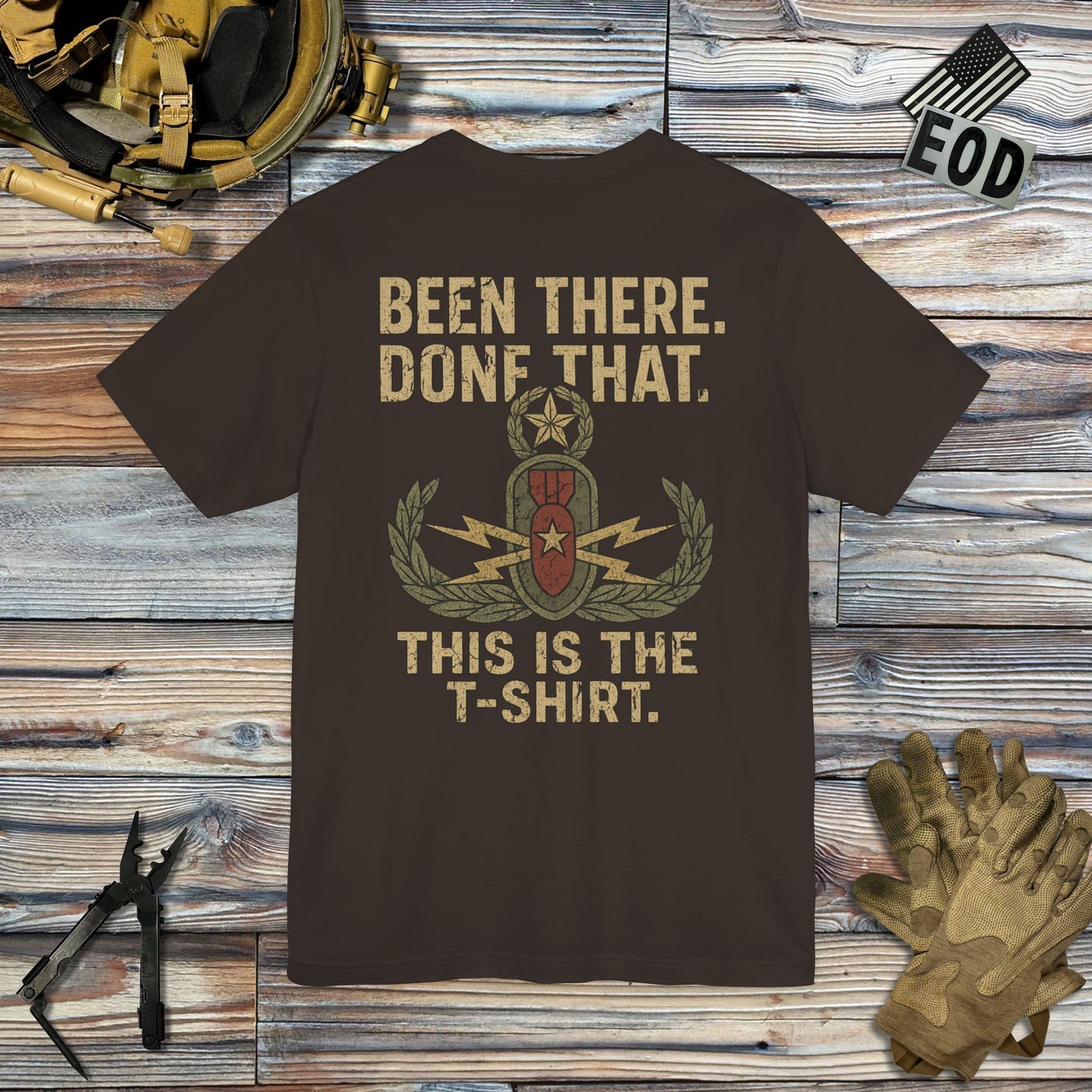 Been There Done That Crab (Back Print) T-Shirt