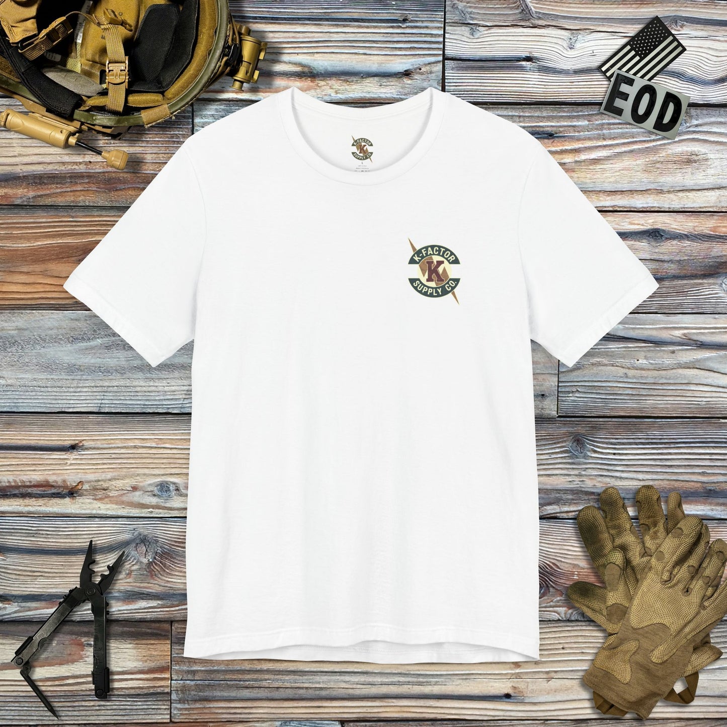 DD214 (Back Print) T-Shirt