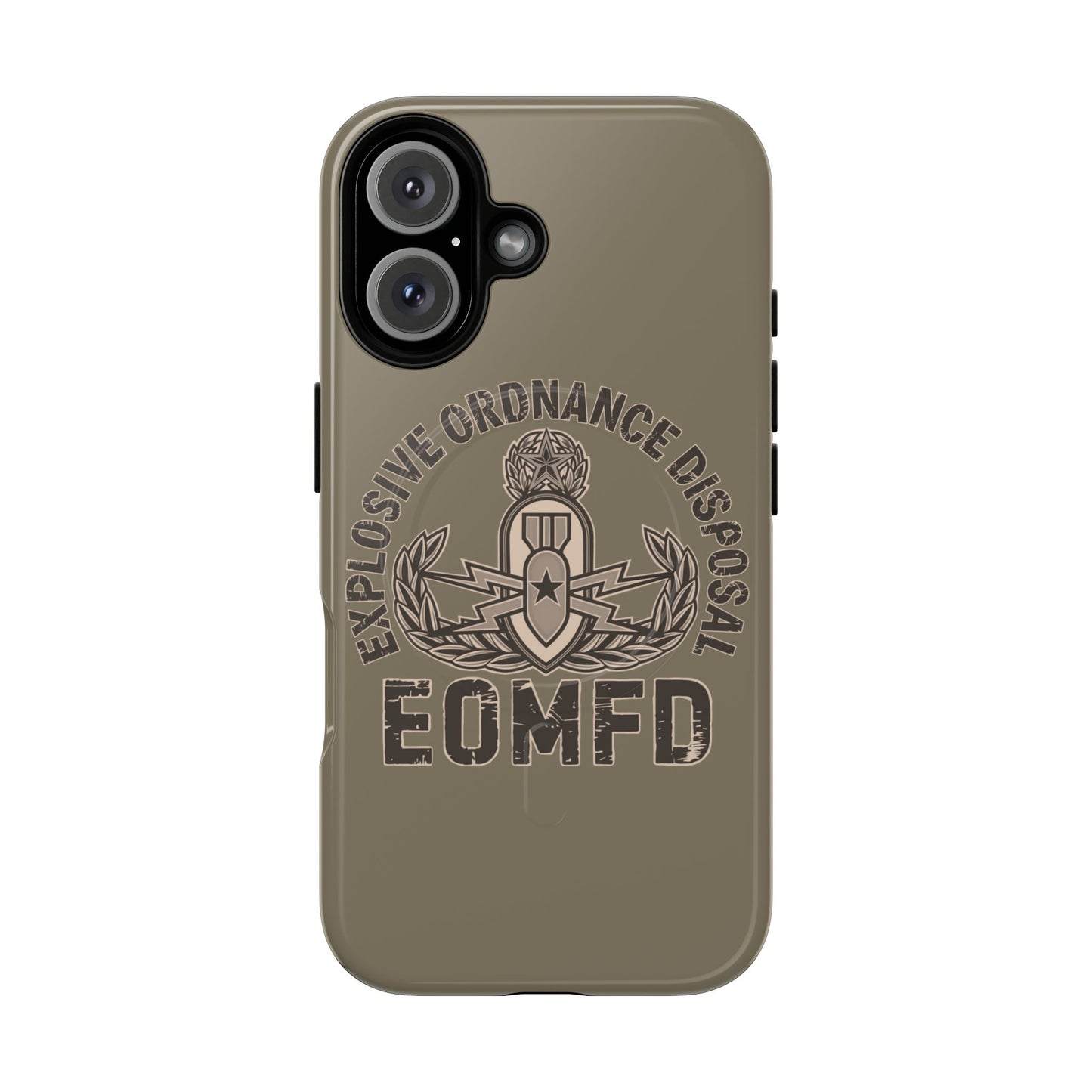 Subdued EOMFD Crab Tough Magnetic iPhone Case