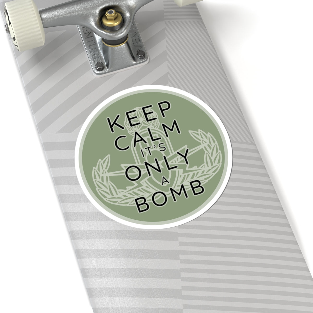 Keep Calm (Round) Sticker