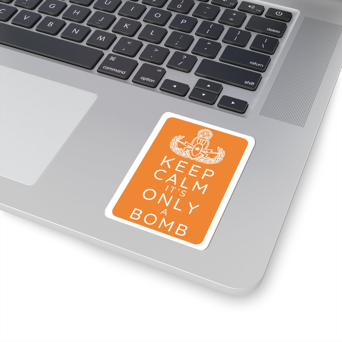 Keep Calm (Orange) Sticker