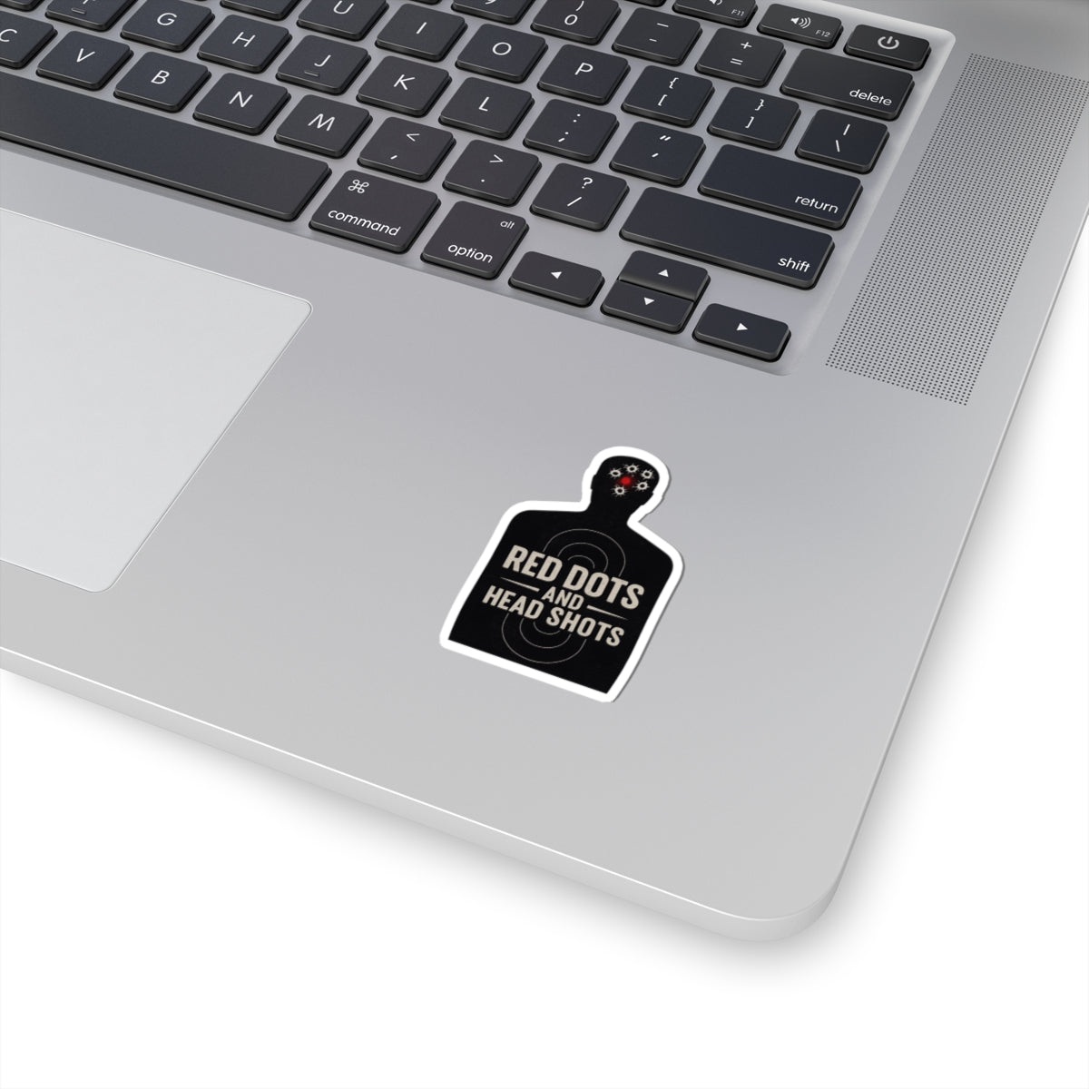 Red Dots and Head Shots Sticker
