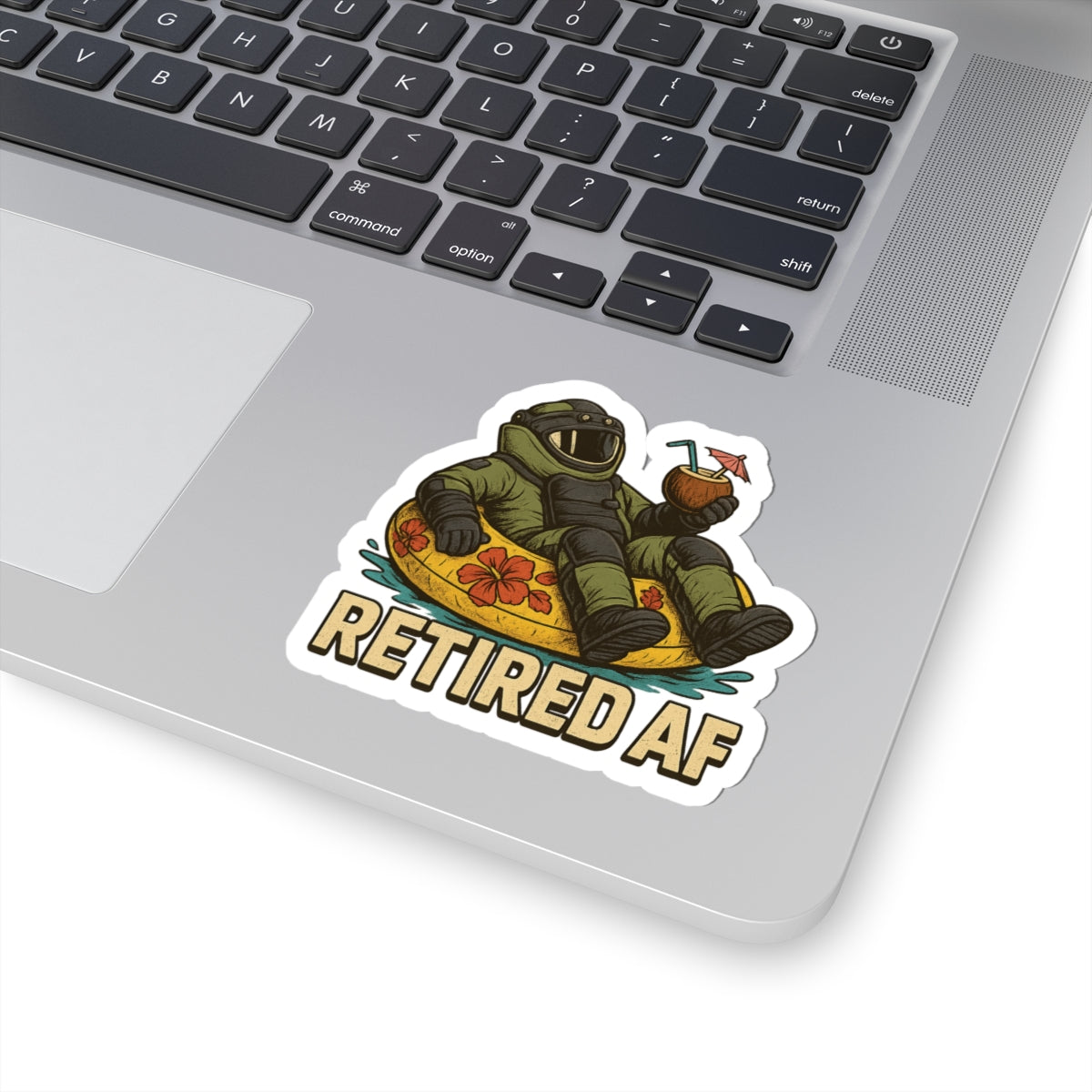 Retired AF Sticker