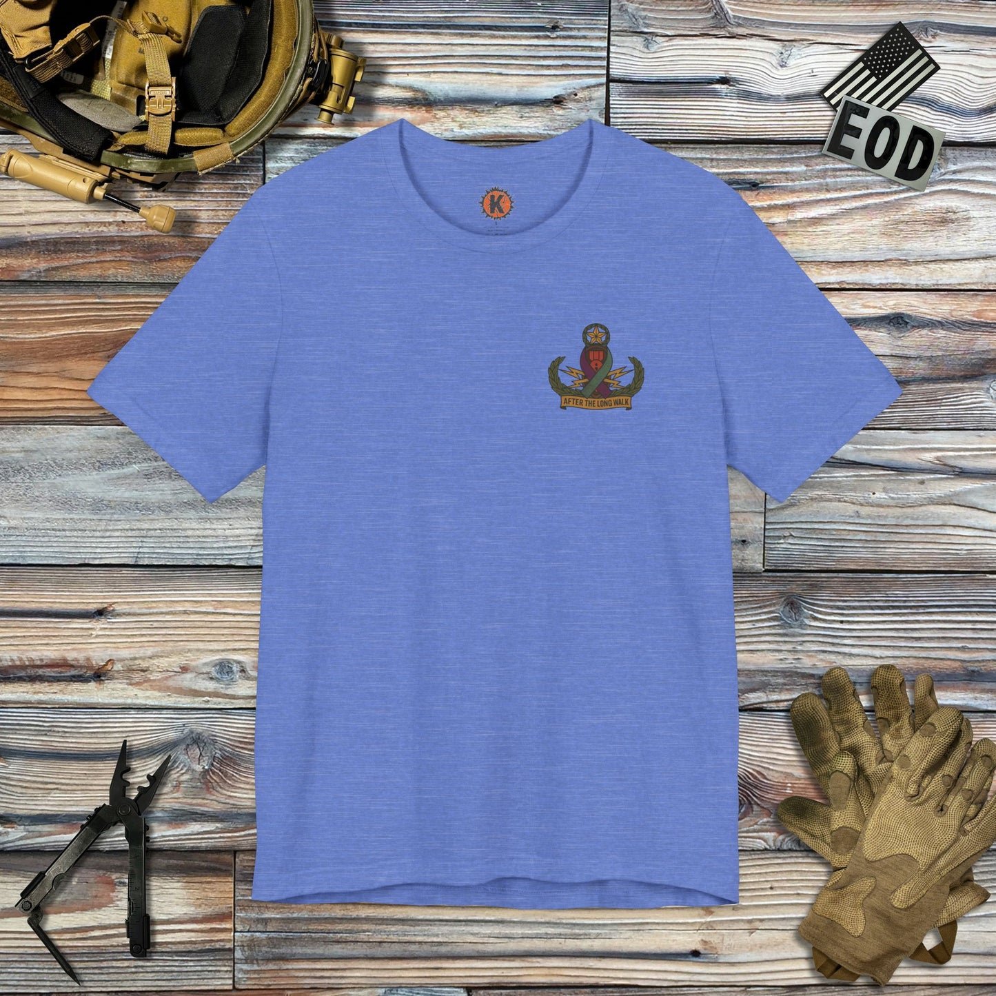 After the Long Walk Front Badge T-Shirt