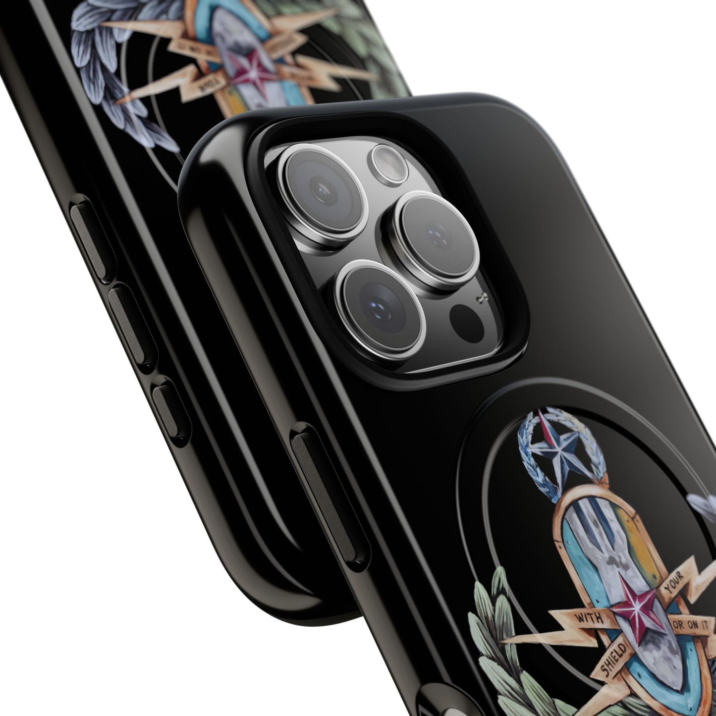 With your Shield Crab Tough Magnetic iPhone Case
