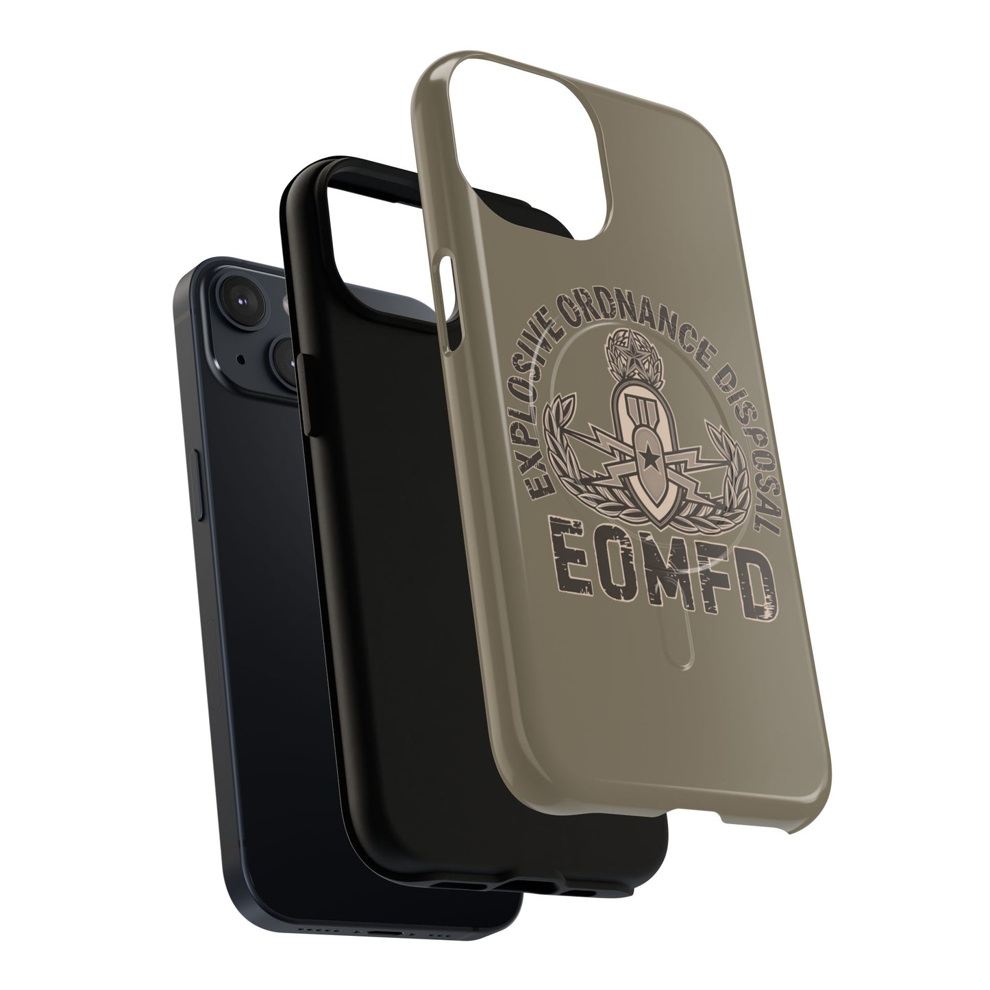Subdued EOMFD Crab Tough Magnetic iPhone Case