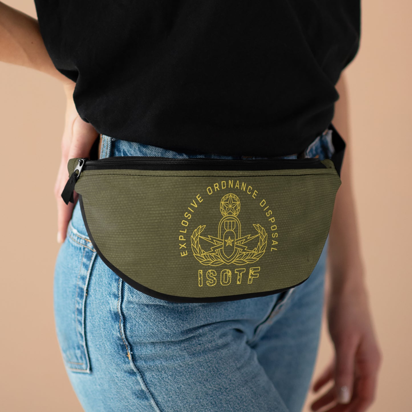 ISOTF Crab Canvas-print Sling Pack