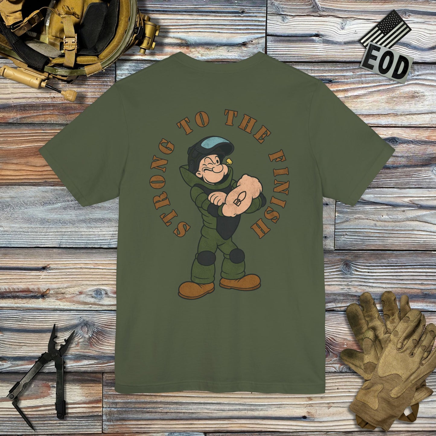Strong to the Finish (Back Print) T-Shirt