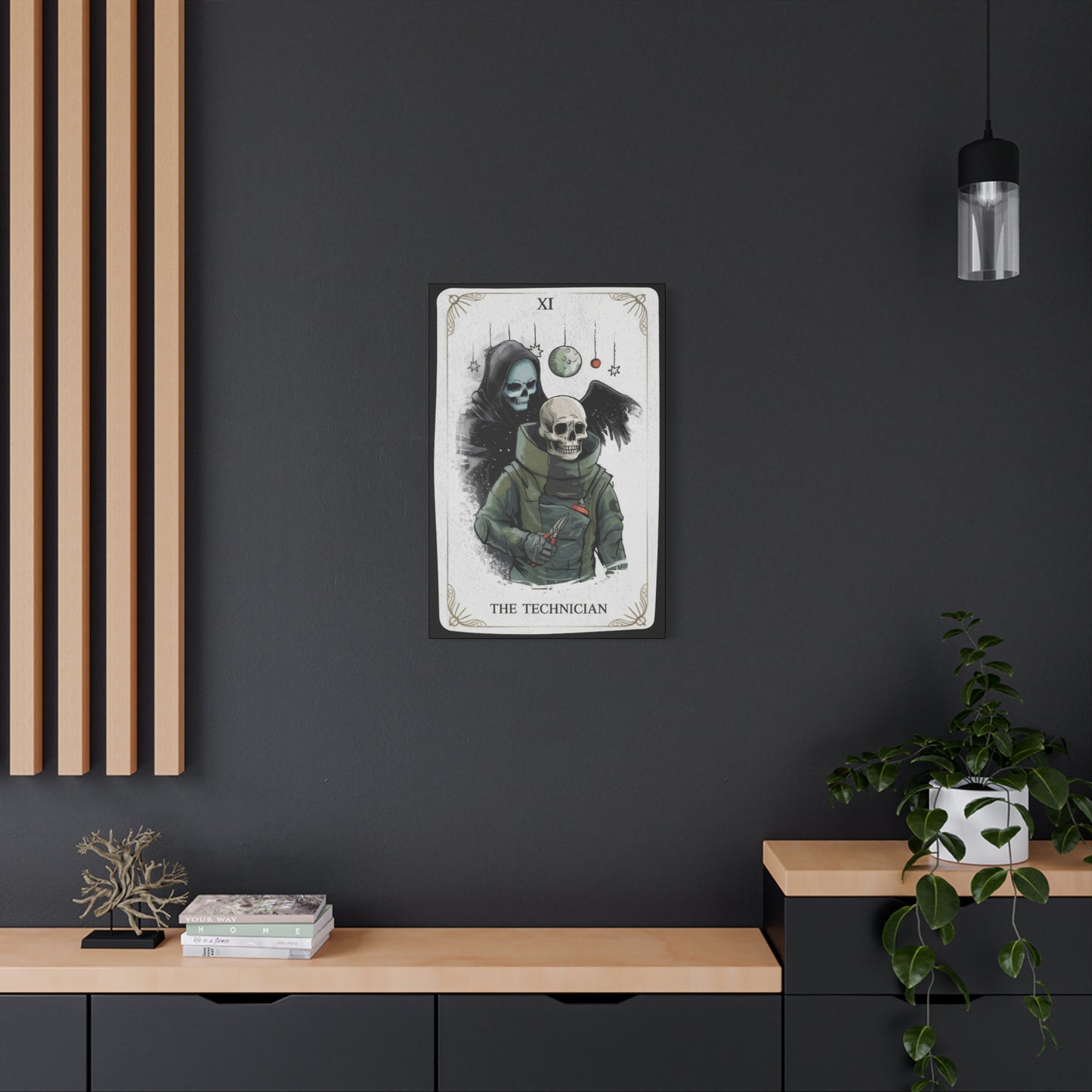 Canvas Wall Art: The Technician Tarot