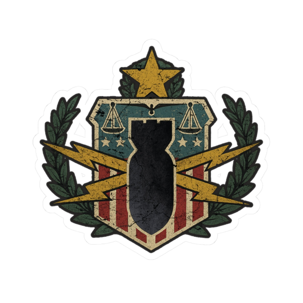 PSBT Vintage Badge Sticker