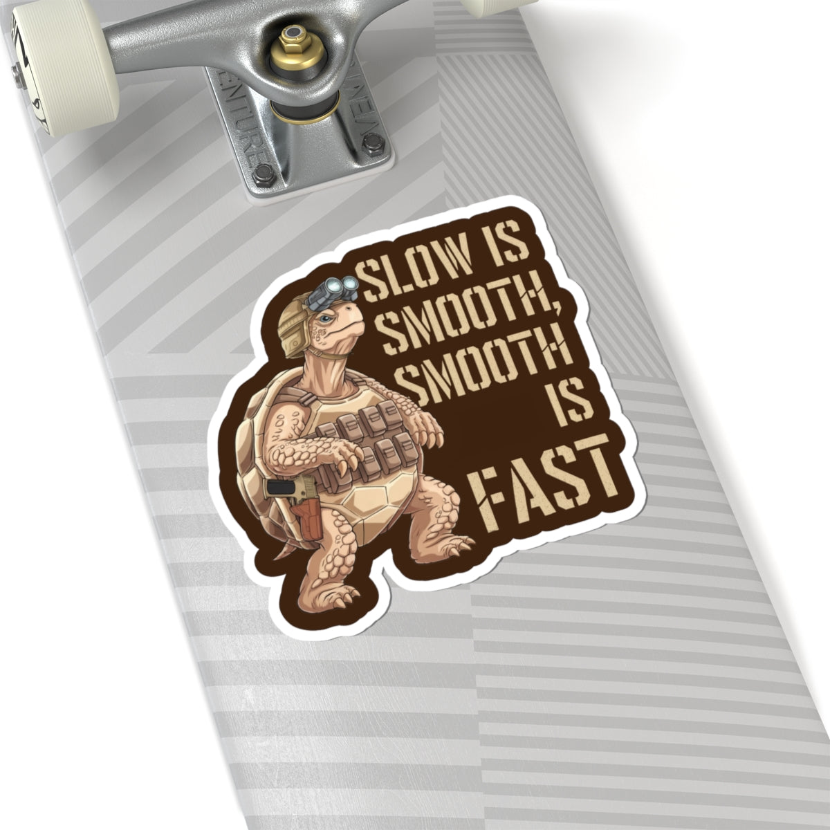 Slow is Smooth Sticker