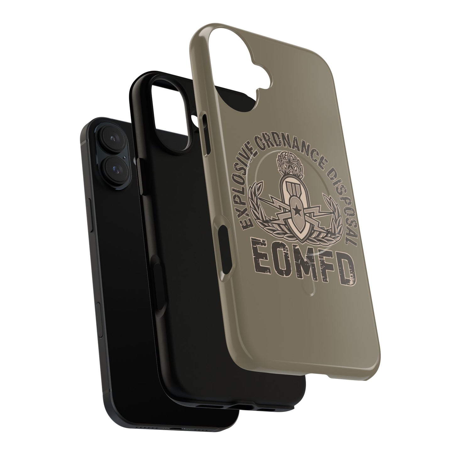 Subdued EOMFD Crab Tough Magnetic iPhone Case