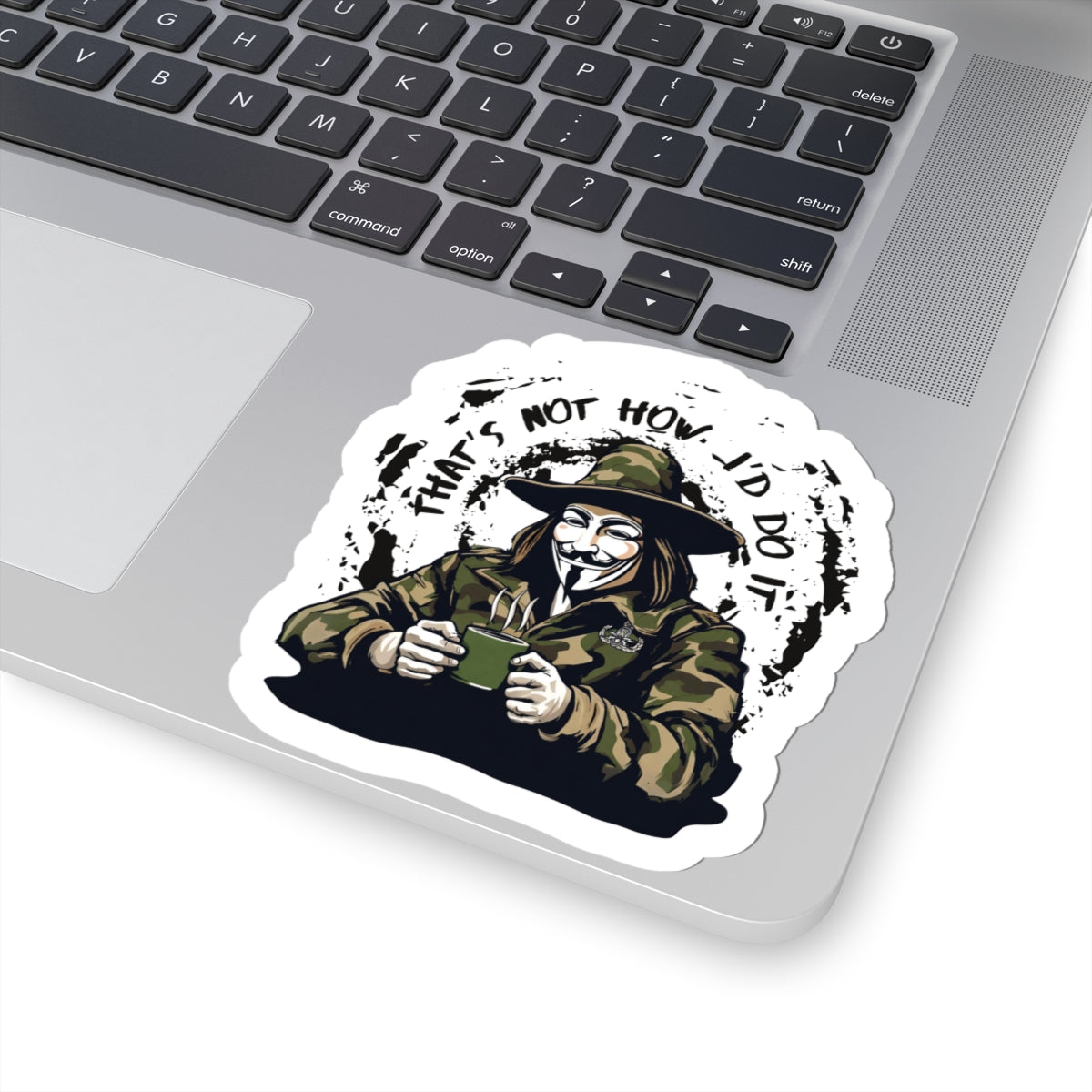 What the Fawkes Says Mk 1 Sticker