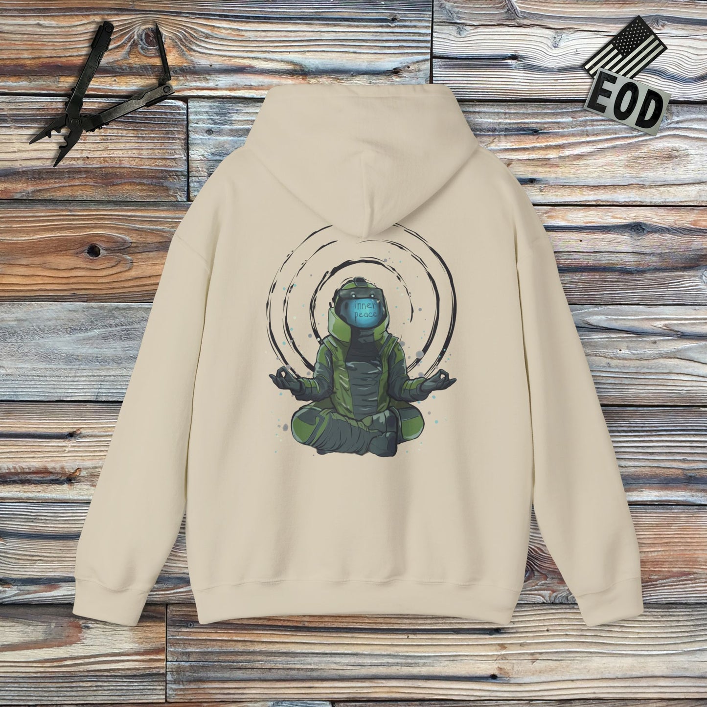 Inner Peace (EOMFD - Back Print) Hoodie