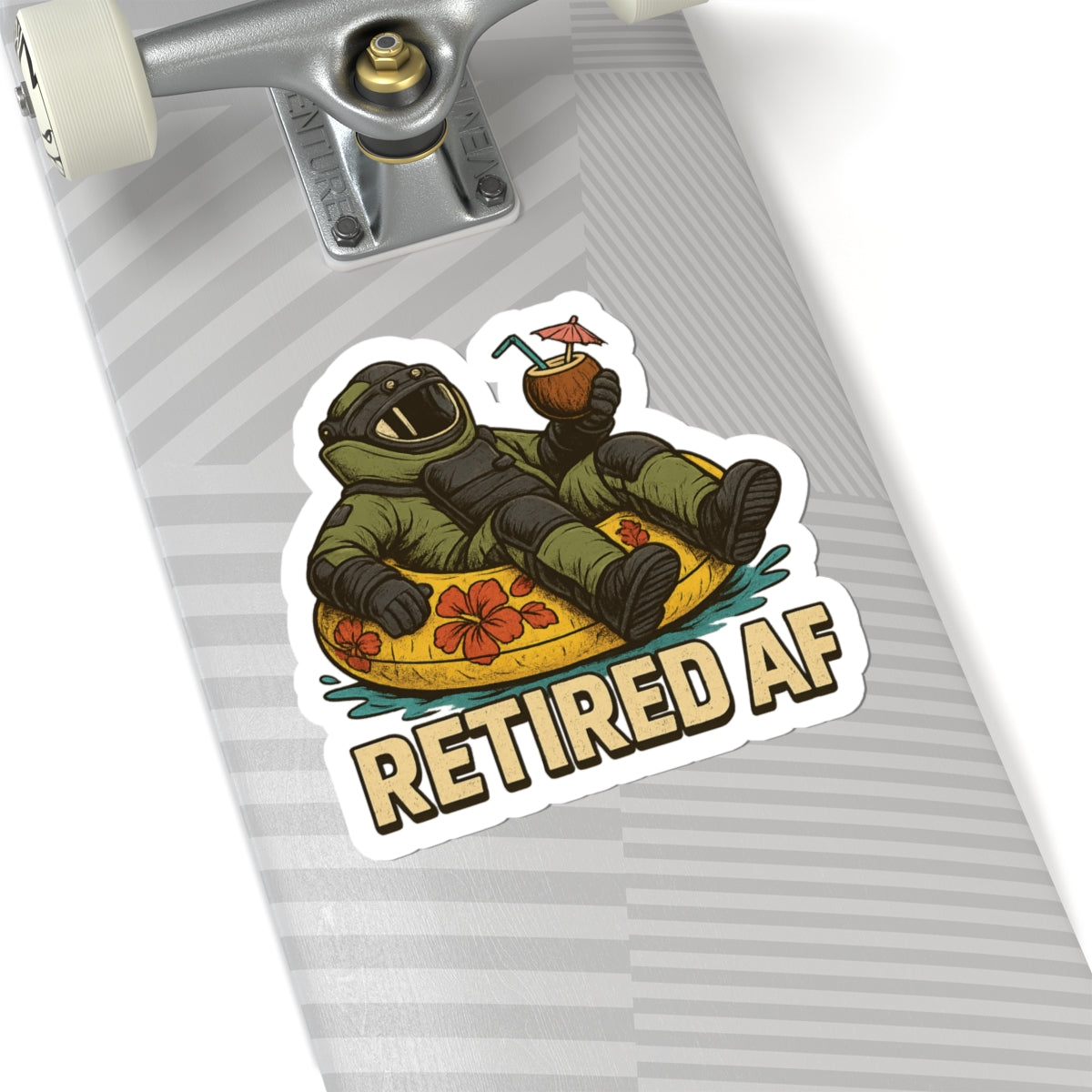 Retired AF Sticker