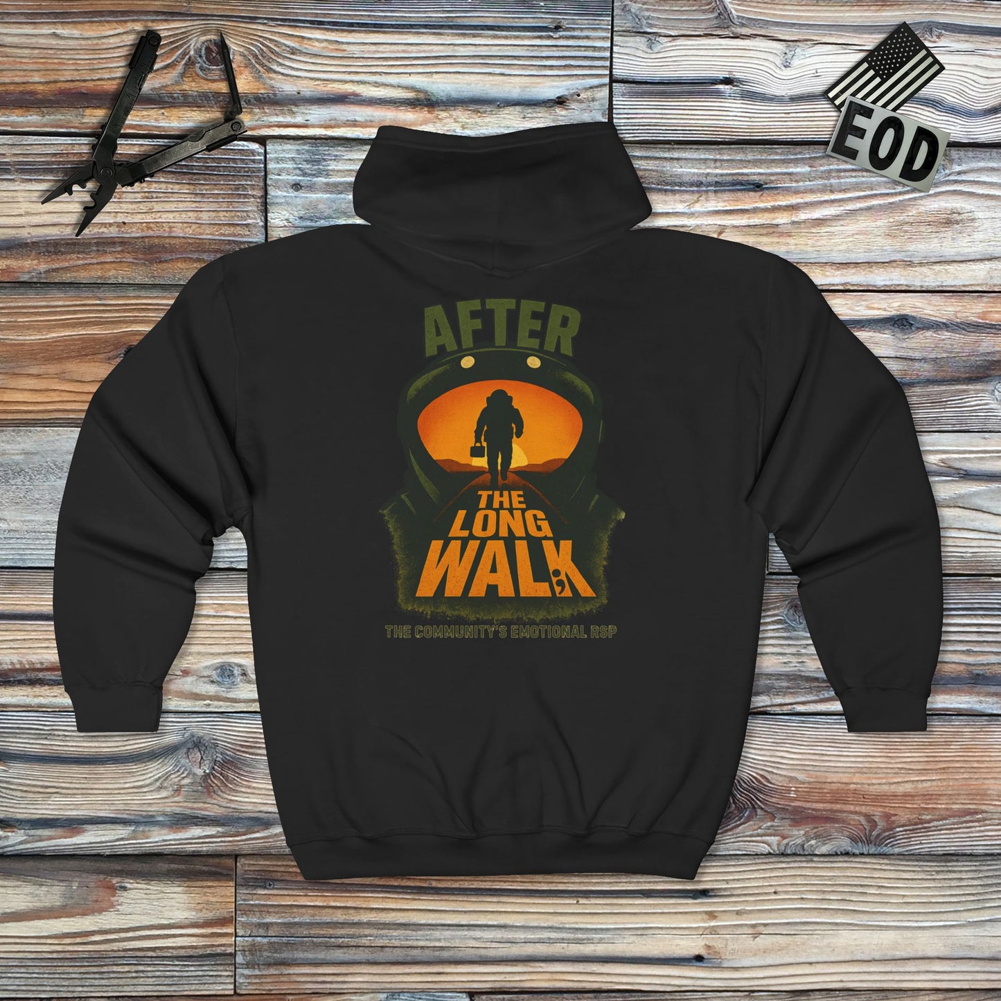 After the Long Walk Zipper Hoodie