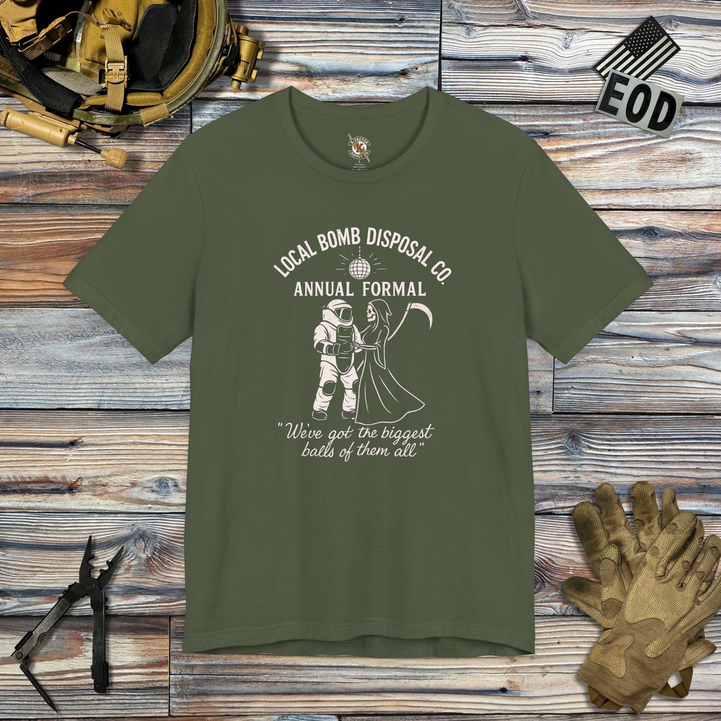 Bomb Disposal Formal T-Shirt