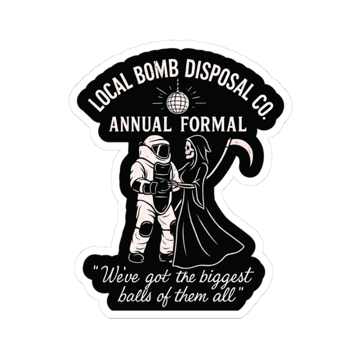 Bomb Disposal Formal Sticker