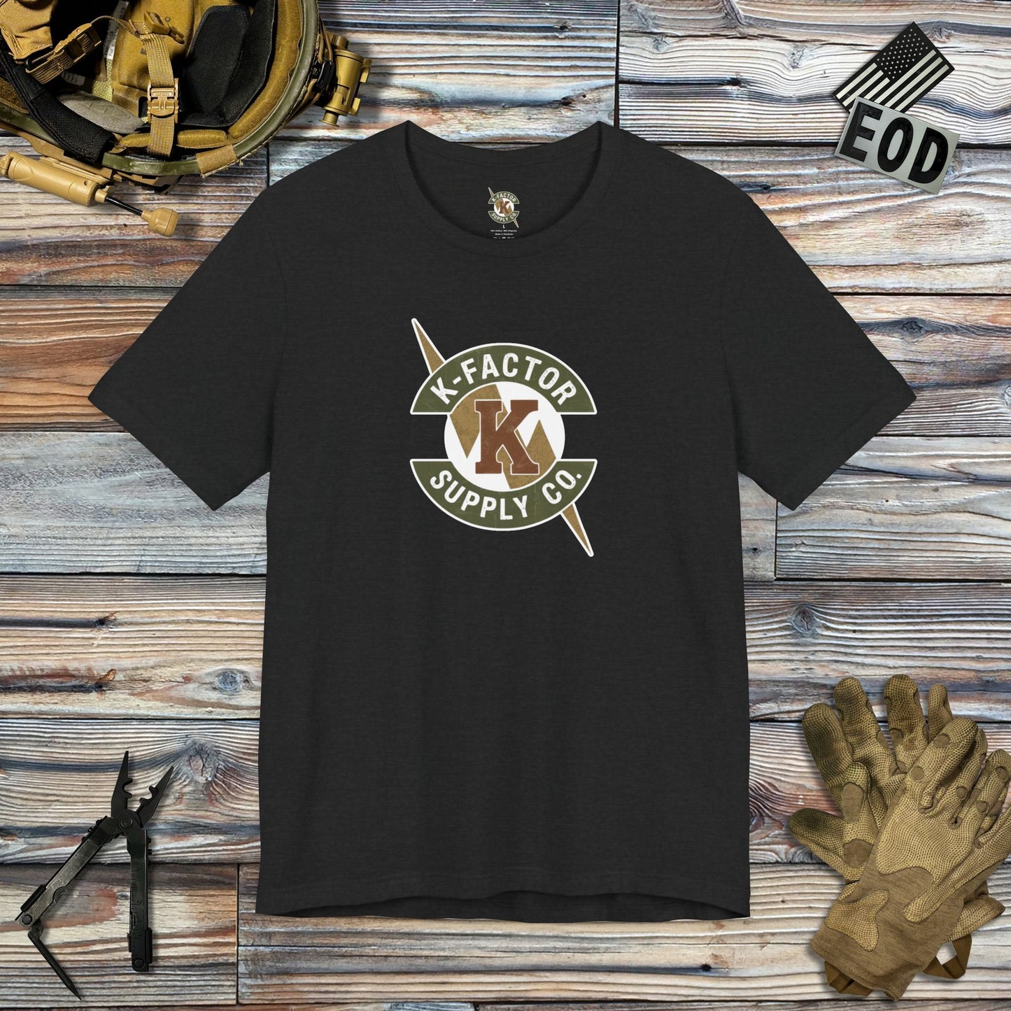 K-Factor Supply Flash Logo T-Shirt