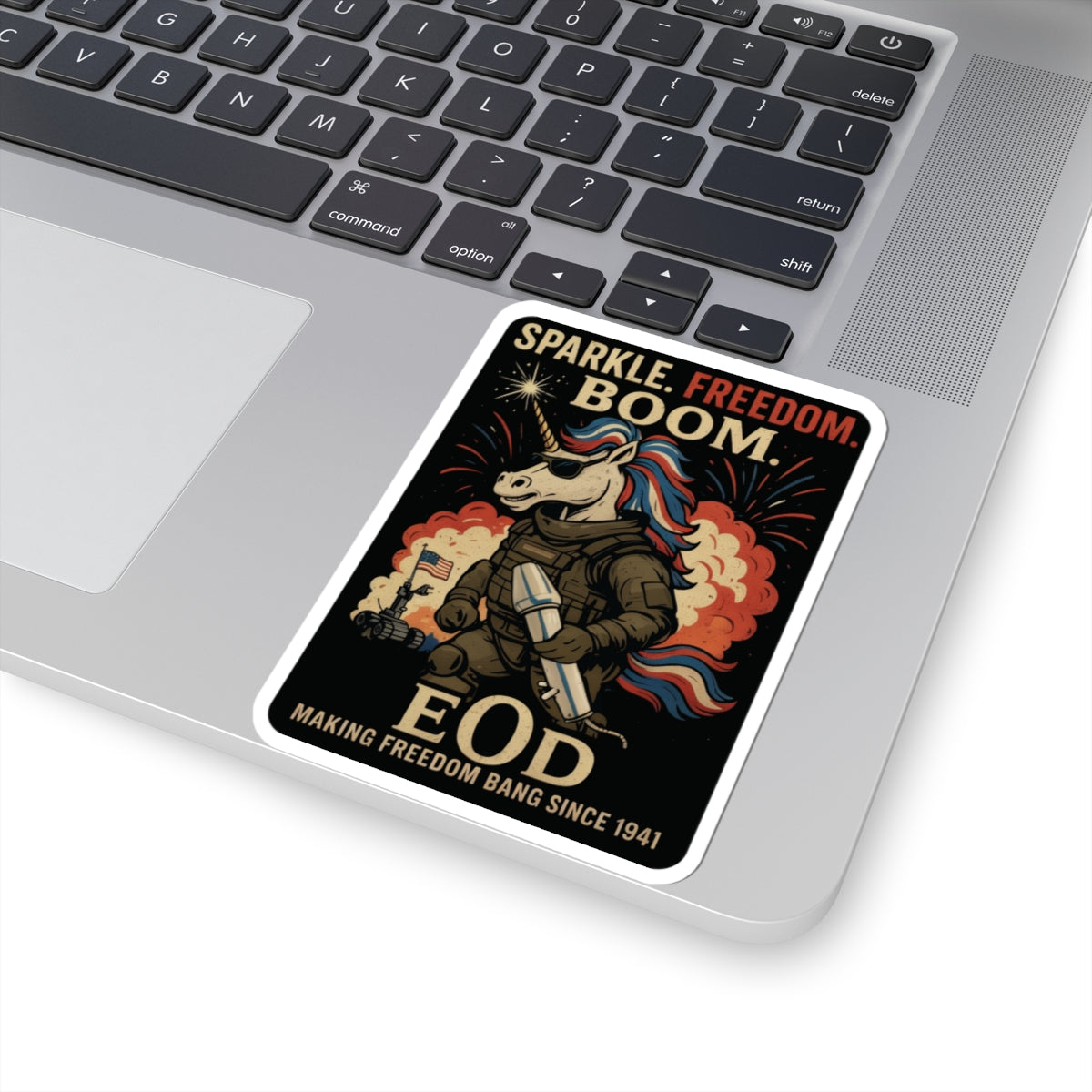Sparkle Freedom Boom Sticker