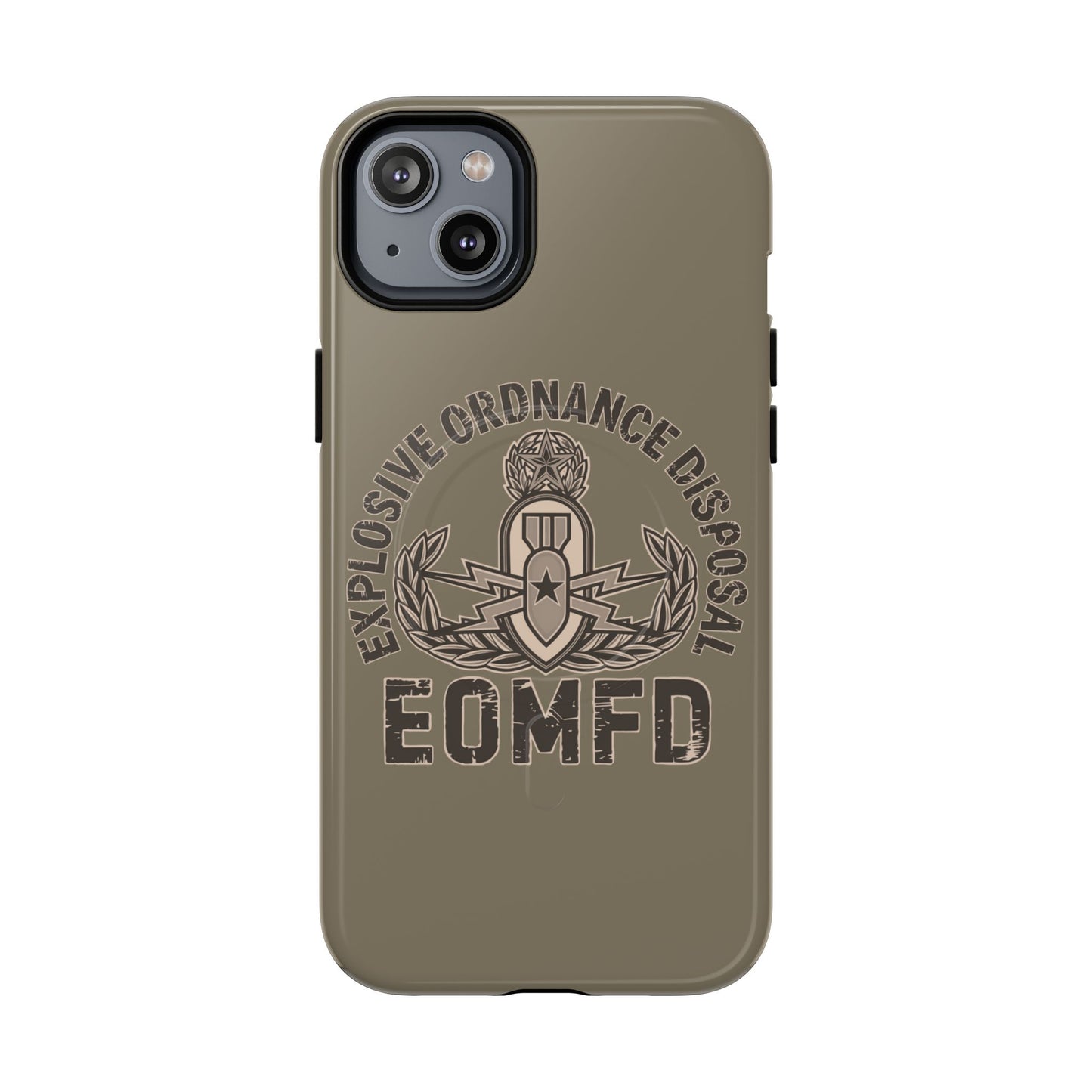 Subdued EOMFD Crab Tough Magnetic iPhone Case